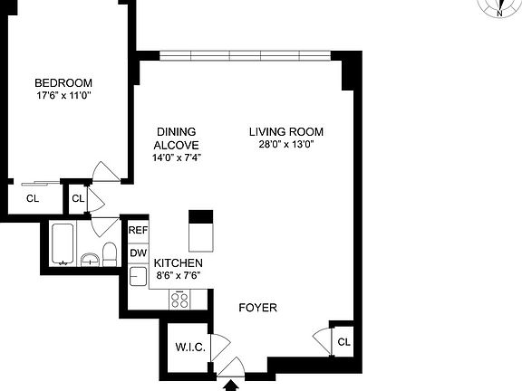 2nd image of 101 W 12th St APT 14S