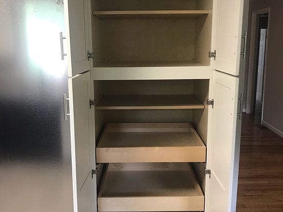 Pantry with Drawer Shelves