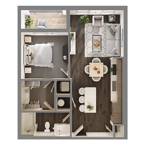 Floor plan A1