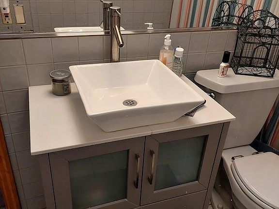 Bathroom & New Vanity