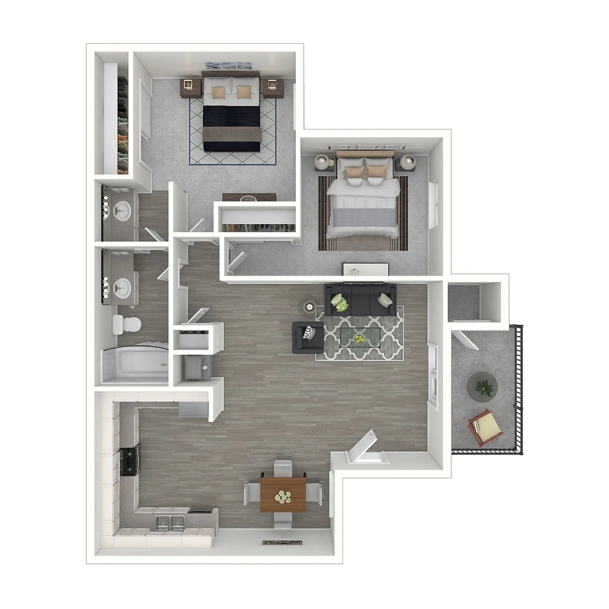 Floor plan The Cedarbrook