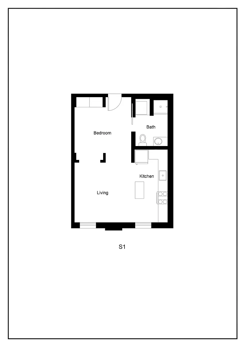 Floor plan S1