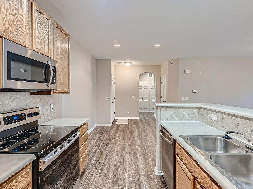Kitchen with large dining room