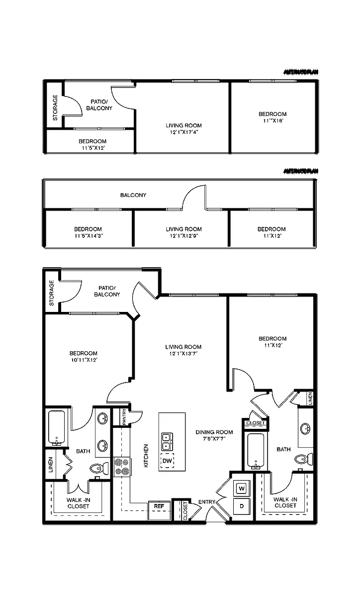 Floor plan B3