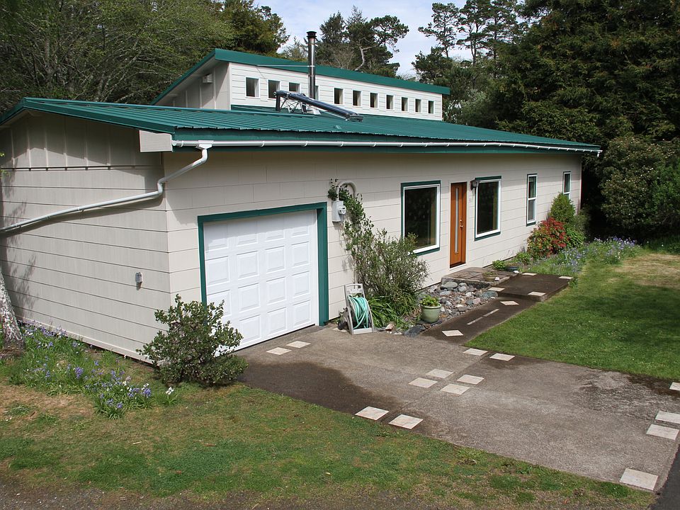 South side of house