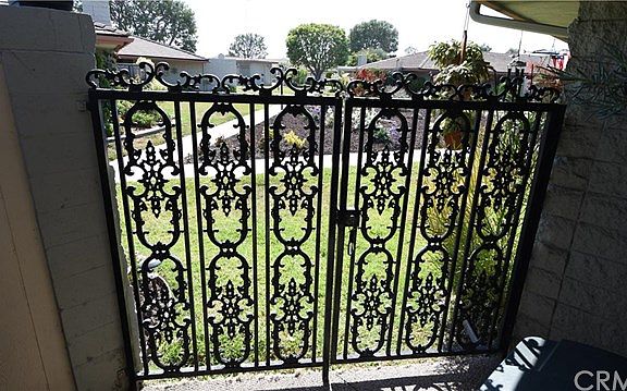 Custom Courtyard Gate