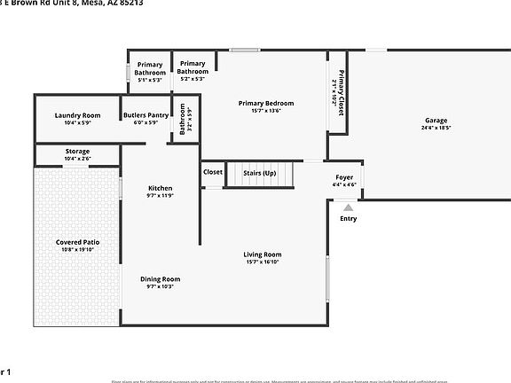 2nd image of 2848 E Brown Rd Unit 8