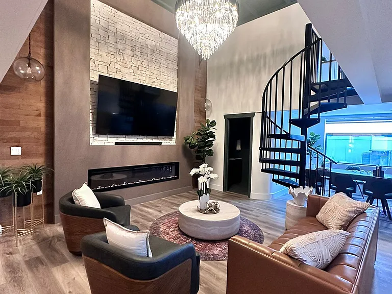 Sophisticated interiors with luxury finishes and modern charm.