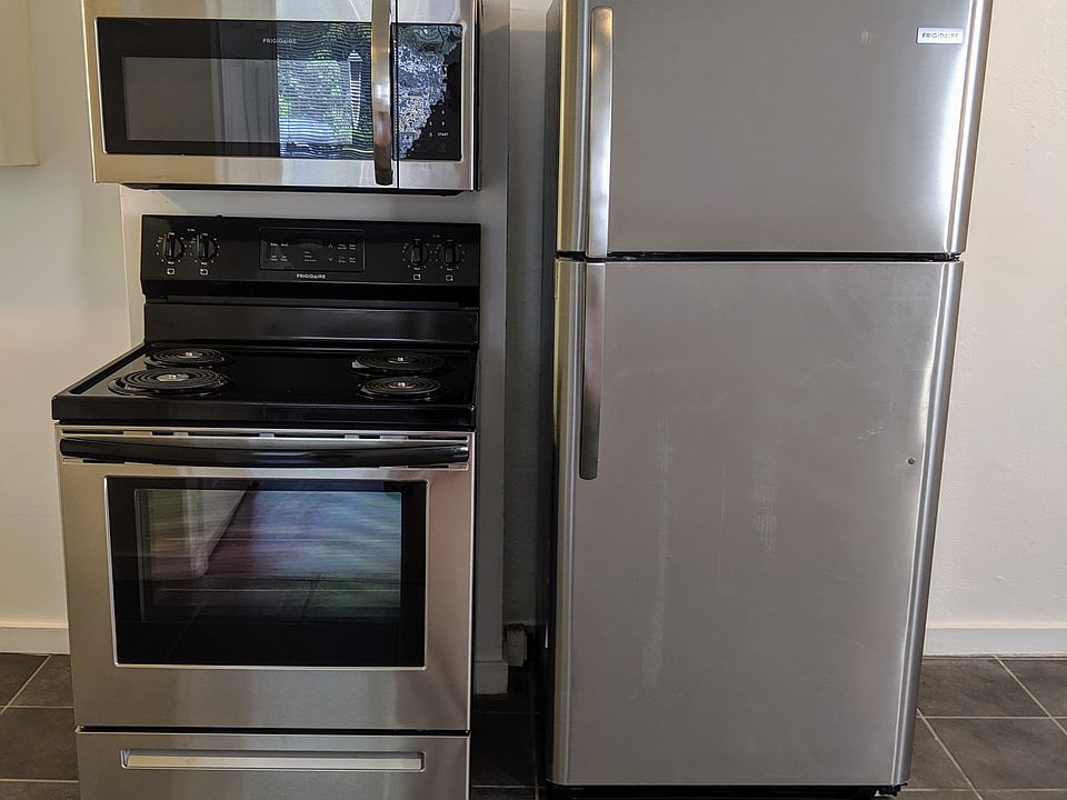 Stainless appliances