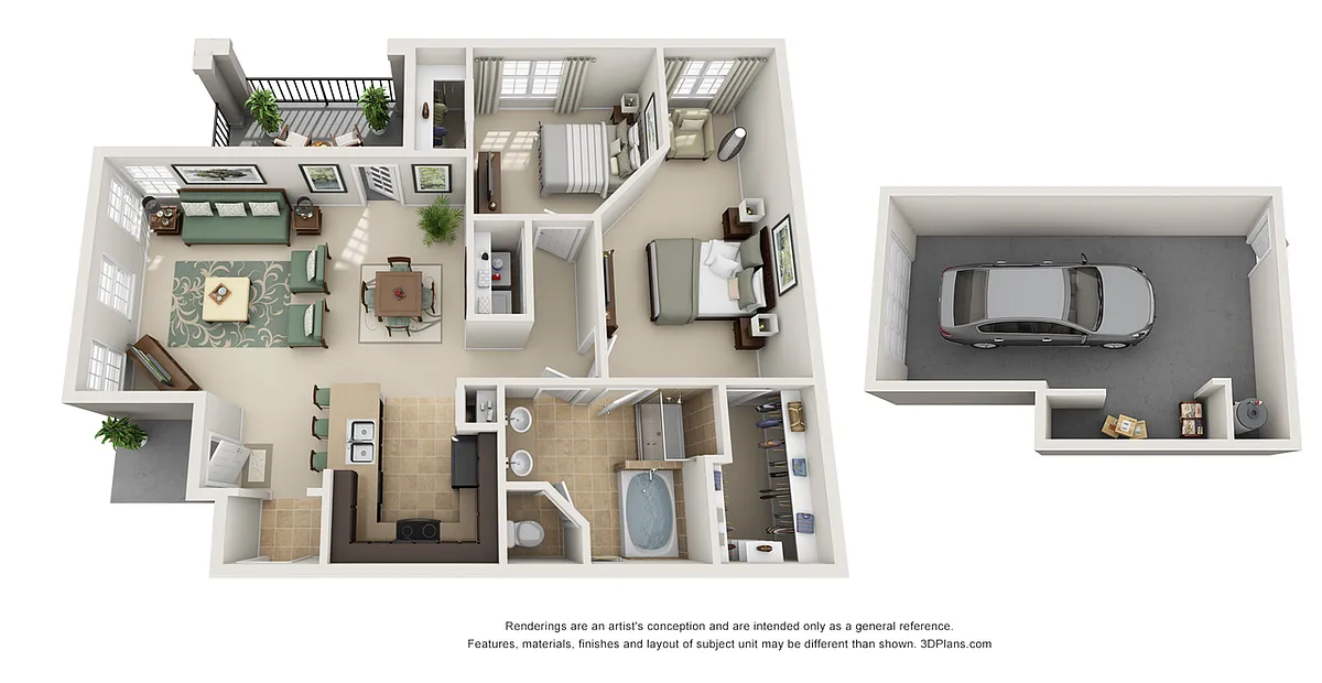 Floor plan B1 - Berlin