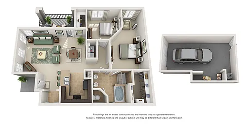 Floor plan B1 - Berlin