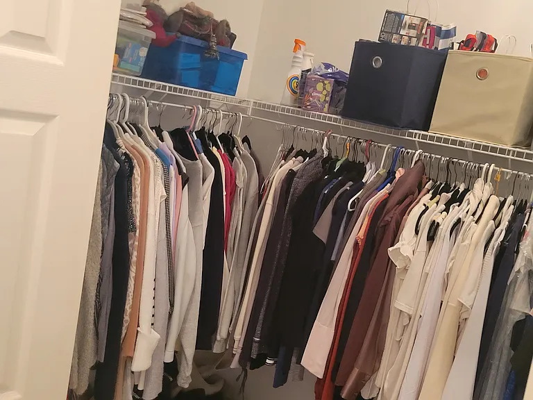 master bedroom closet