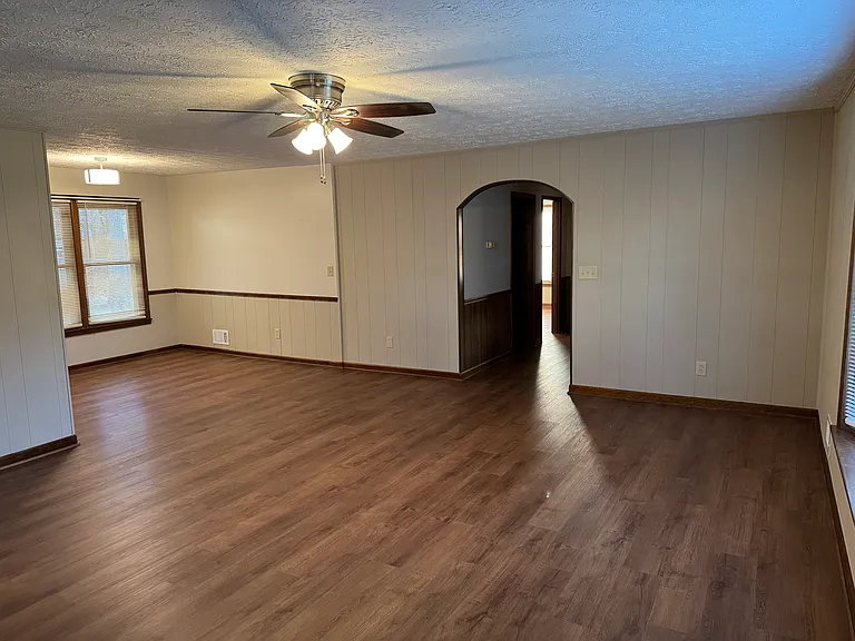 Den and dining area