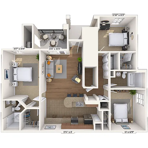 Floor plan C1