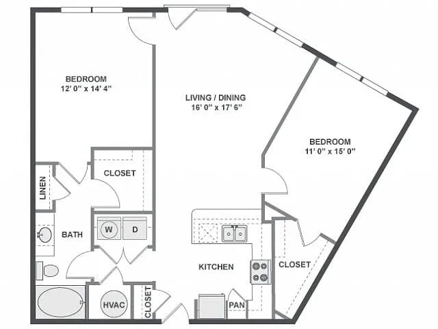 Floor plan B500
