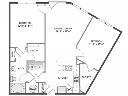 Floor plan B500