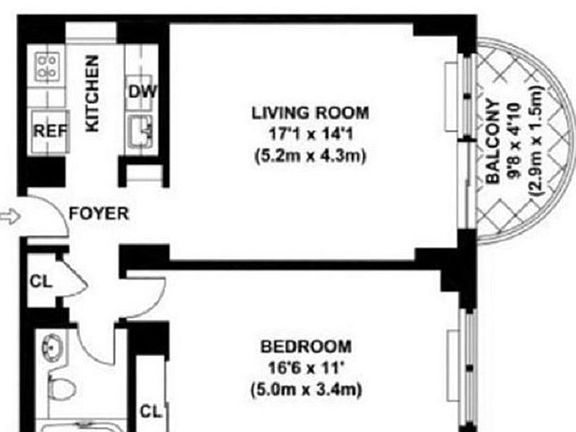 2nd image of 145 E 48th St APT 22A