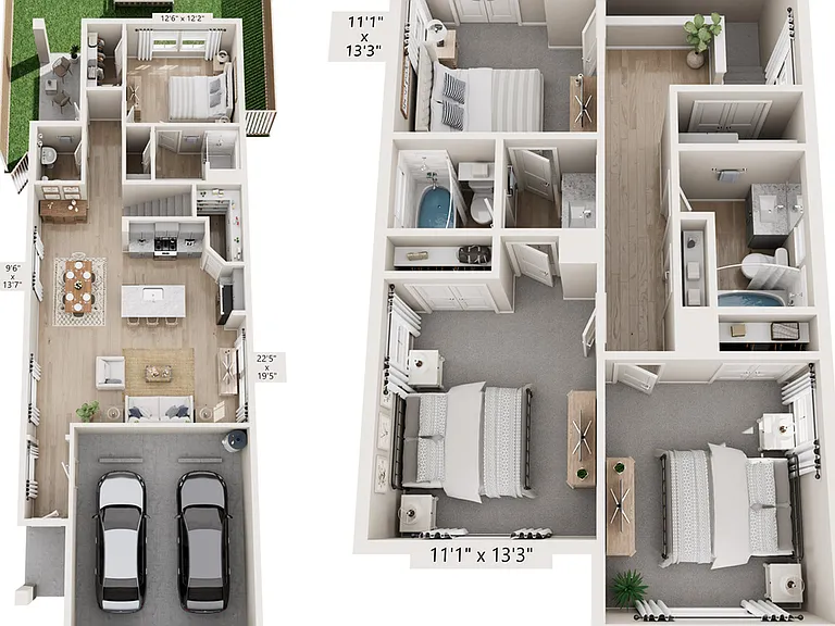 D1 | 4x3.5 | 1895 sf D1 | 4x3.5 | 1895 sf