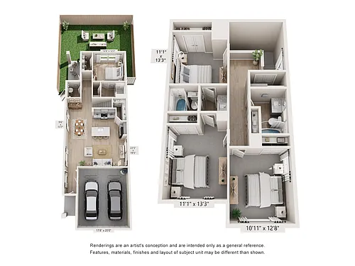 Floor plan D1