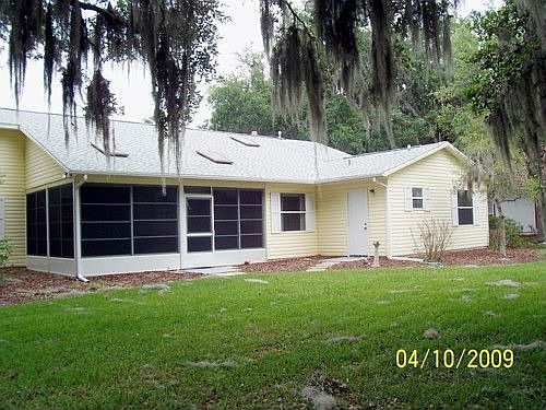 Large Lanai with vinyl windows
