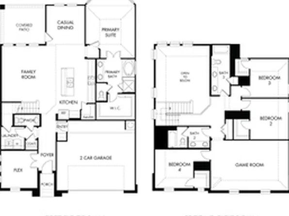 The Pine (L407) Plan, Riviera Pines - Classic Series
