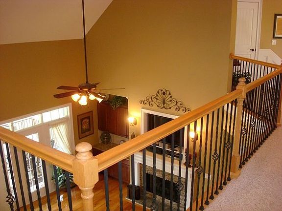 View of the great room from the cat walk
