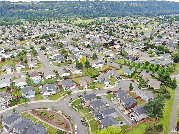 Drone Shot of Beautiful Orting