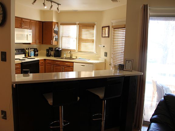 bar with stools