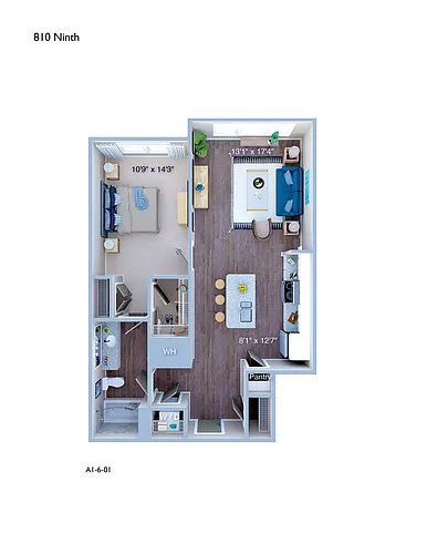 Floor plan A16