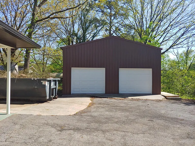 Huge detached garage for parking or storage!