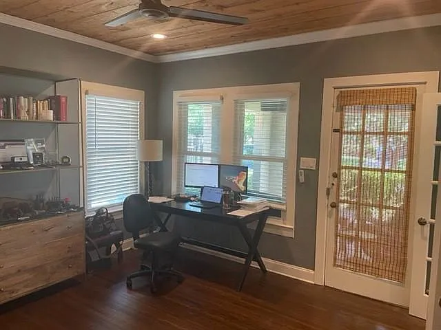 third bedroom currently being used as office
