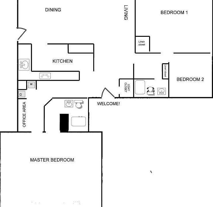 Spacious, open floorplan