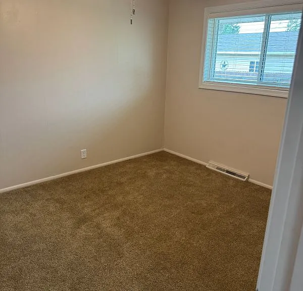 Bedroom 3 upstairs with ceiling fan