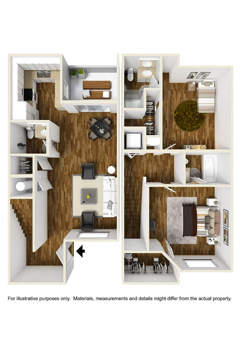 Floor plan TOWNHOUSE