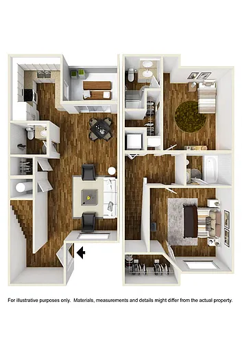 Floor plan TOWNHOUSE