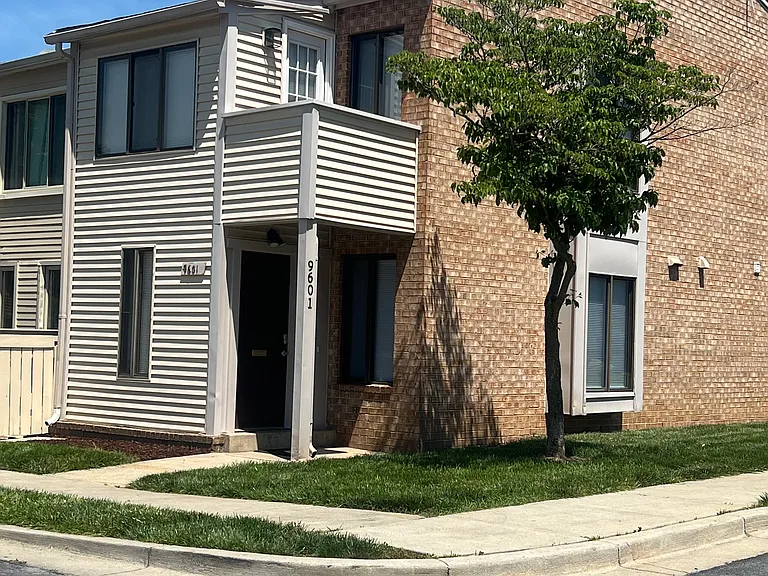 Front view with lots of natural lighting! Parking spot at your front door!