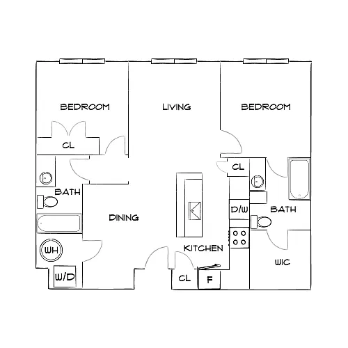 Floor plan Design 2D
