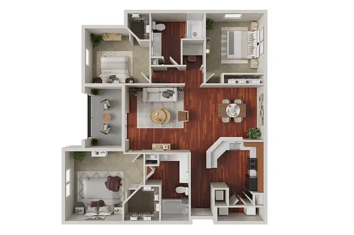 Floor plan C1R