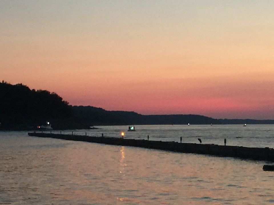 Walk down to the water!