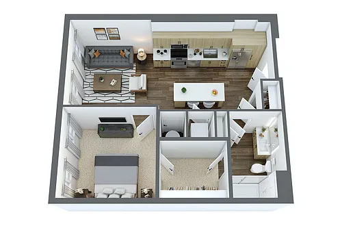 Floor plan B1