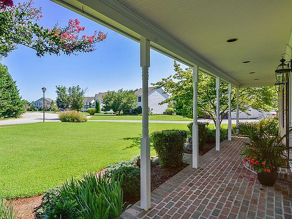Covered front porch