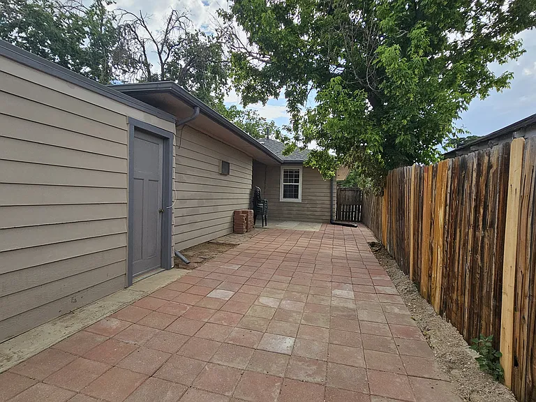Spacious private patio for outdoor entertaining and relaxation