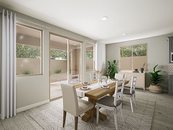 Romero Floorplan Rendering Dining