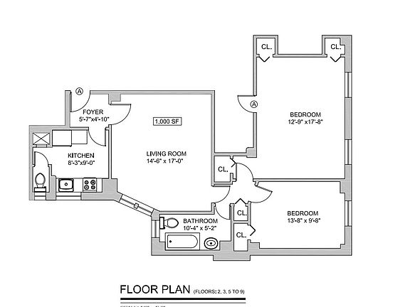 2nd image of 55 W 55th St APT 7A