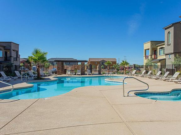 New community pool and spa