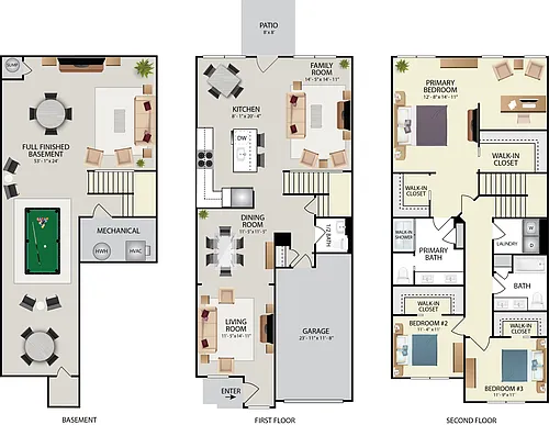Floor plan Emerald TH