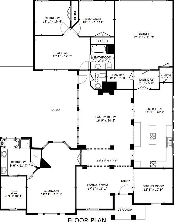 3 bed, 2.5 bath, 2463 sqft, $2,850 — Photo 2