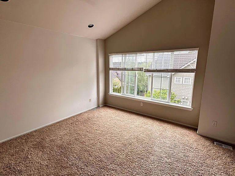Master bedroom with 2 closets and big bathroom