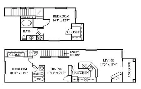 Floor plan Cypress