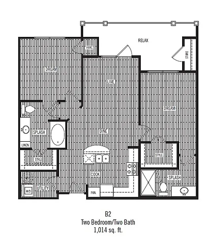 Floor plan B2